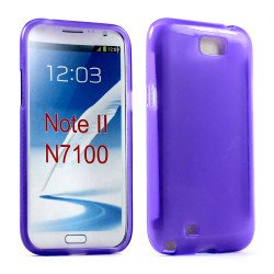 Note 2 TPU Gel Case (Purple)